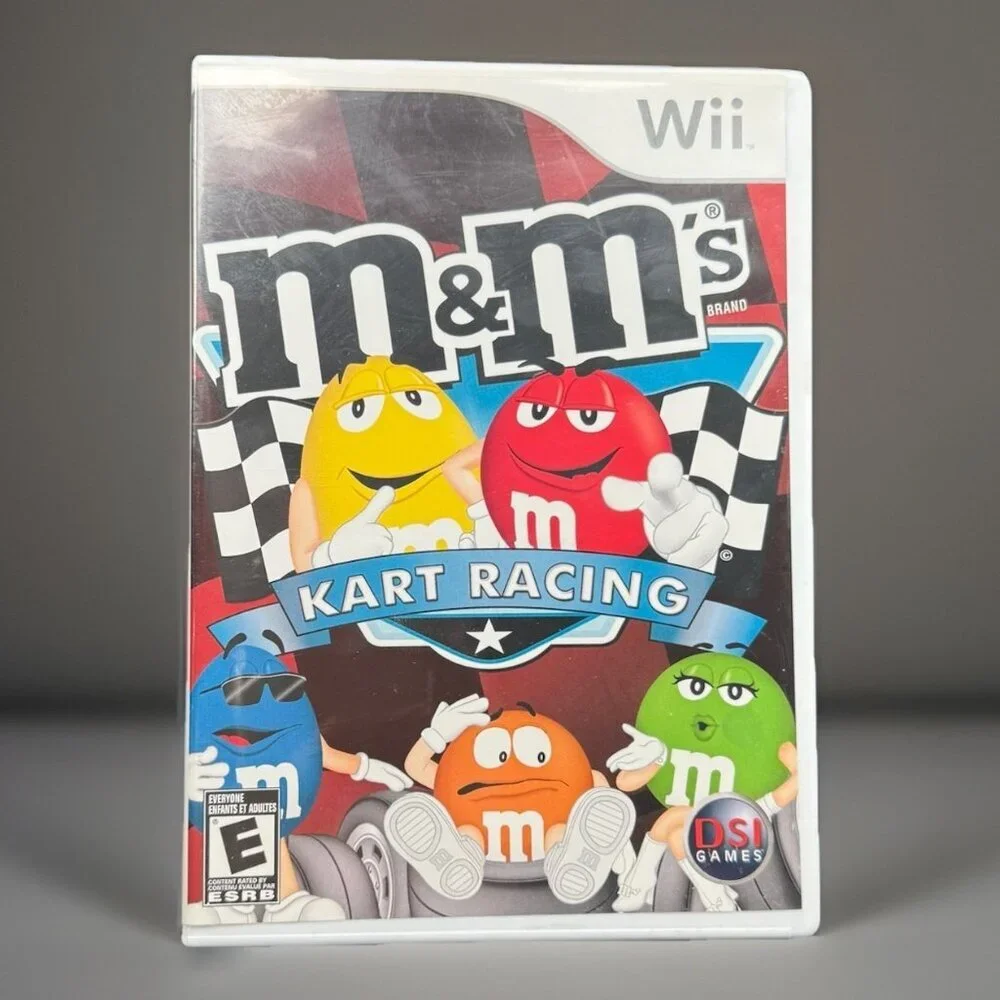 M&M's‎ Kart Racing (Nintendo Wii, 2007) Complete In Box CIB Works Tested
